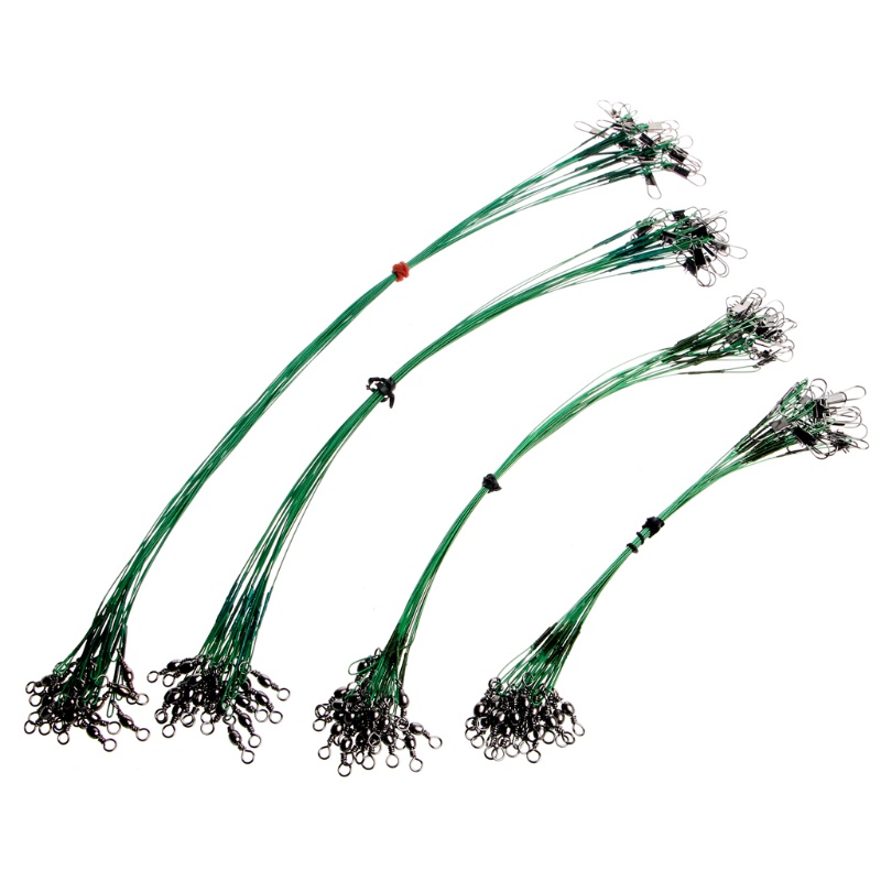 Set 20 Dây Câu Cá Bằng Thép Không Gỉ Chống Cắn Mới
