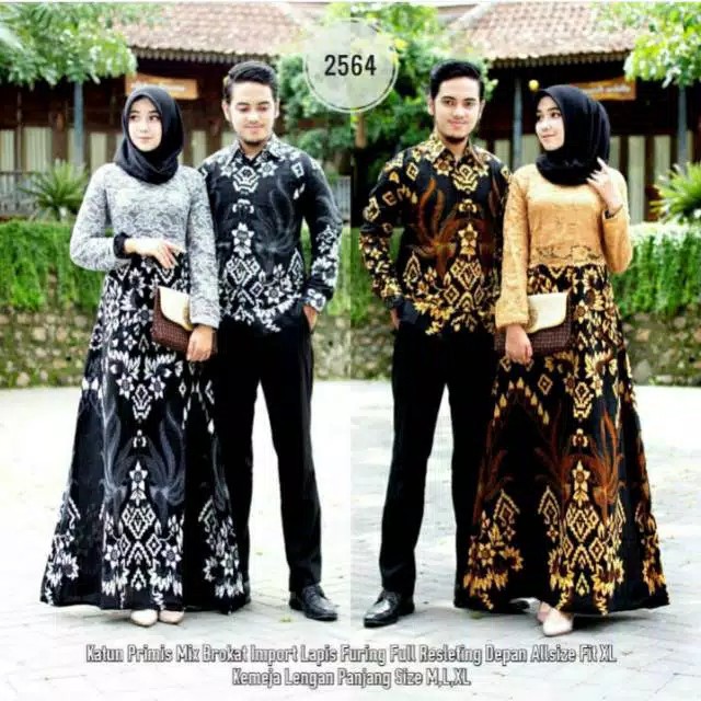 Batik 2564 | Size Jumbo Sẵn Sàng | Có thể ở nhà | Áo Đôi Và Kebaya