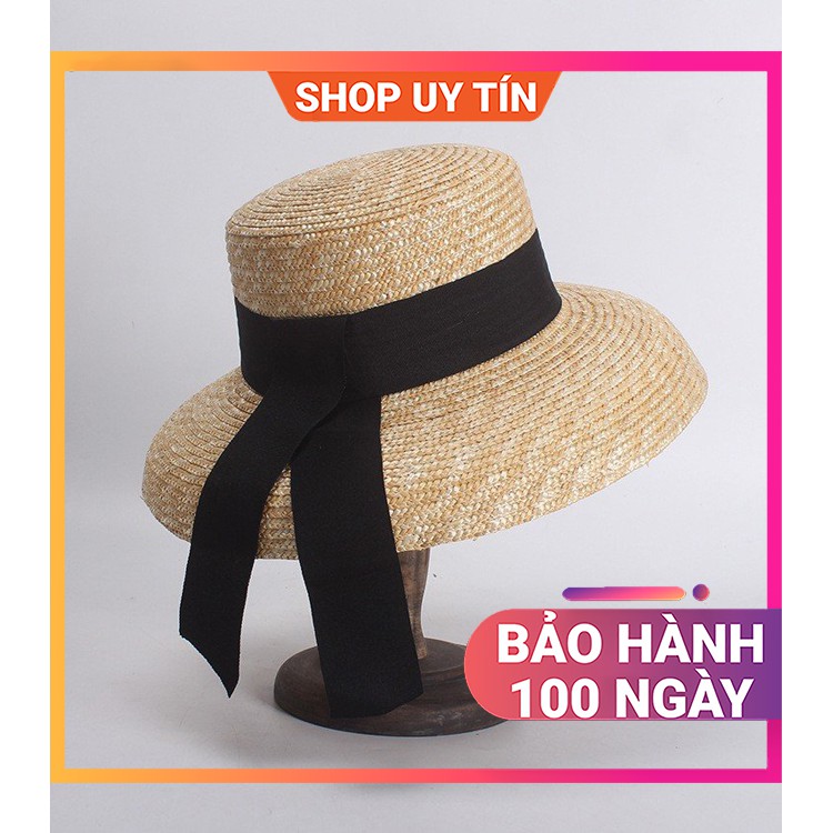 Mũ Đi Biển - Nón Cói Rộng Vành Vintage Cao Cấp Nữ Đẹp