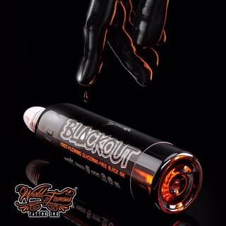Mực đen xăm tattoo Blackout 4oz/8oz
