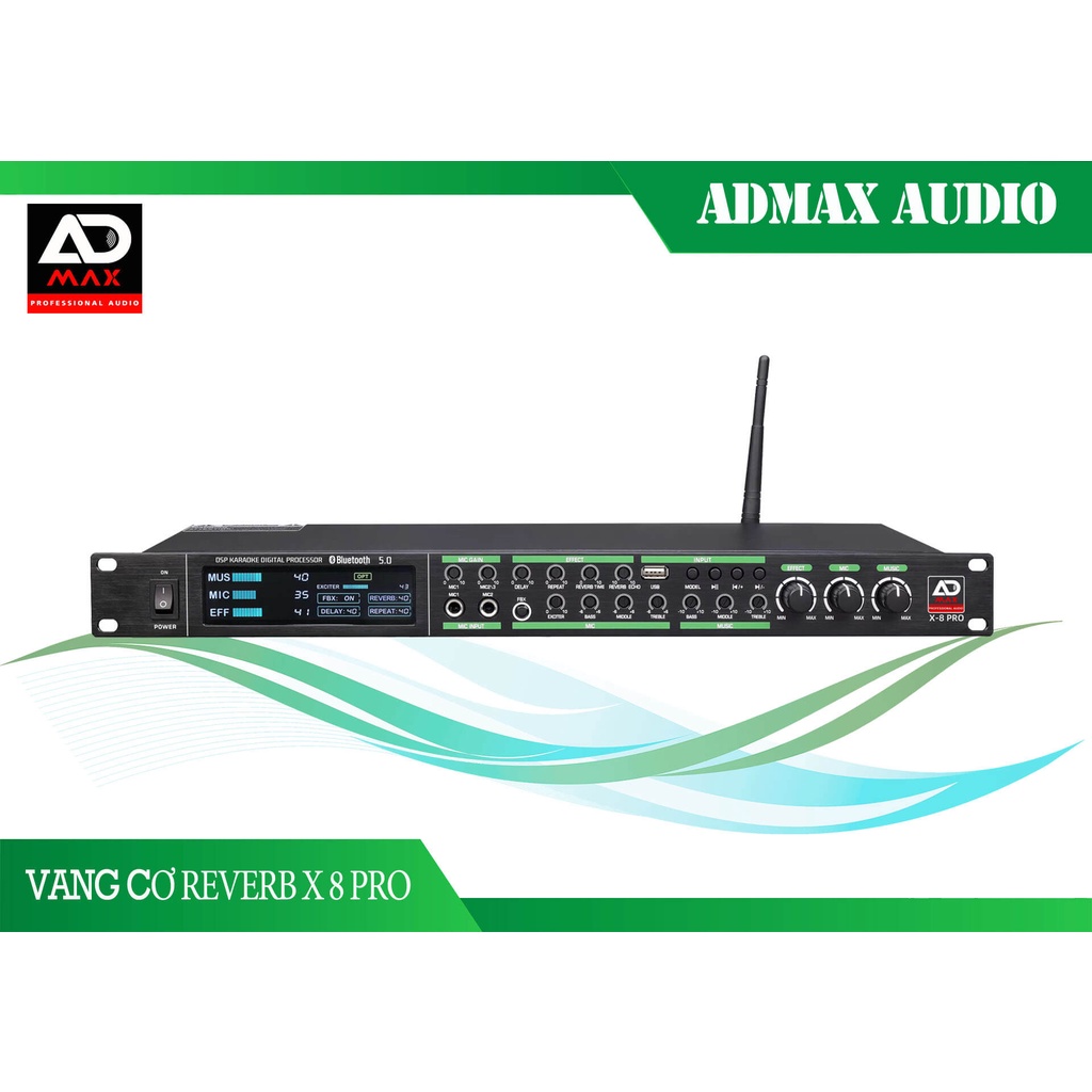 Vang Cơ Có Reverb ADMax AD X8 Pro