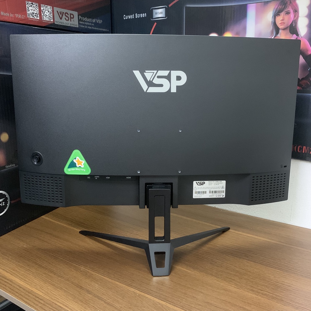 Màn hình máy tính LCD VSP VL24 Cong Full Viền  - Hàng Chính Hãng