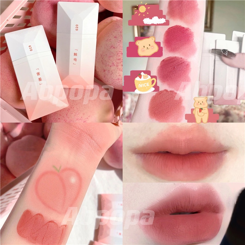 Son Kem Abpopa DAIMANPU Dưỡng Ẩm Mềm Mịn Tự Nhiên