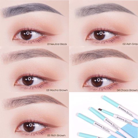 Chì kẻ mày lâu trôi, dễ kẻ Hàn Quốc Dearmay Sketch Eyebrow Pencil