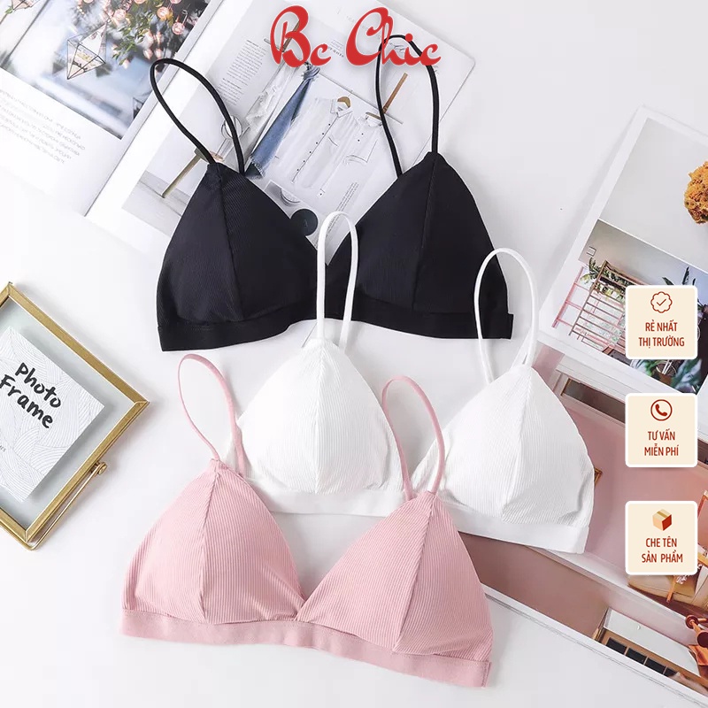 Áo bra hến su tăm chất mát B8819 BC_CHIC LINGERIE
