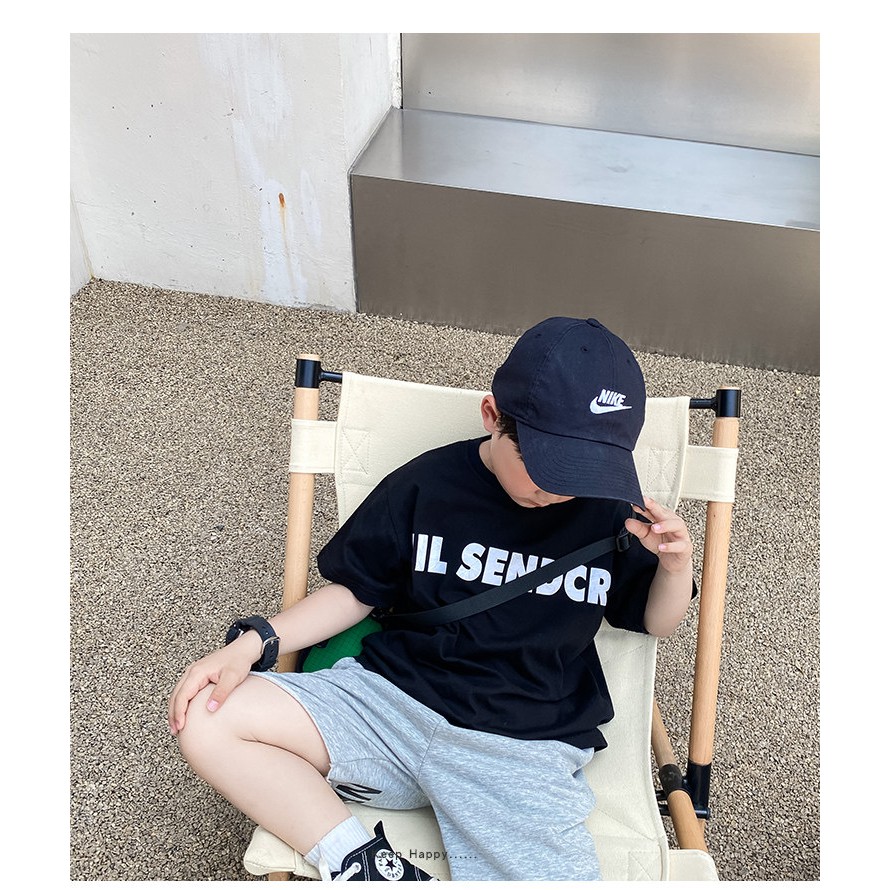 Áo thun tay lỡ unisex Jilsander cho bé , Samyy_vn