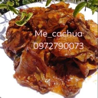 Mực rim me sa tế, mực rim tỏi ớt nhà làm ngon sạch (hũ 200g)
