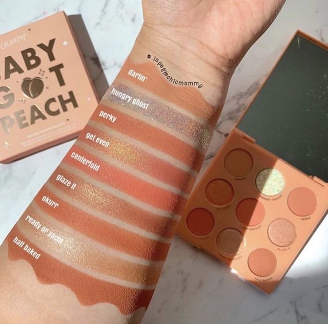 BẢNG PHẤN MẮT COLOURPOP BABY GOT PEACH 9 ô