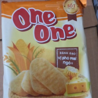 BÁNH GẠO ONE ONE VỊ PHÔ MAI NGÔ GÓI 118G