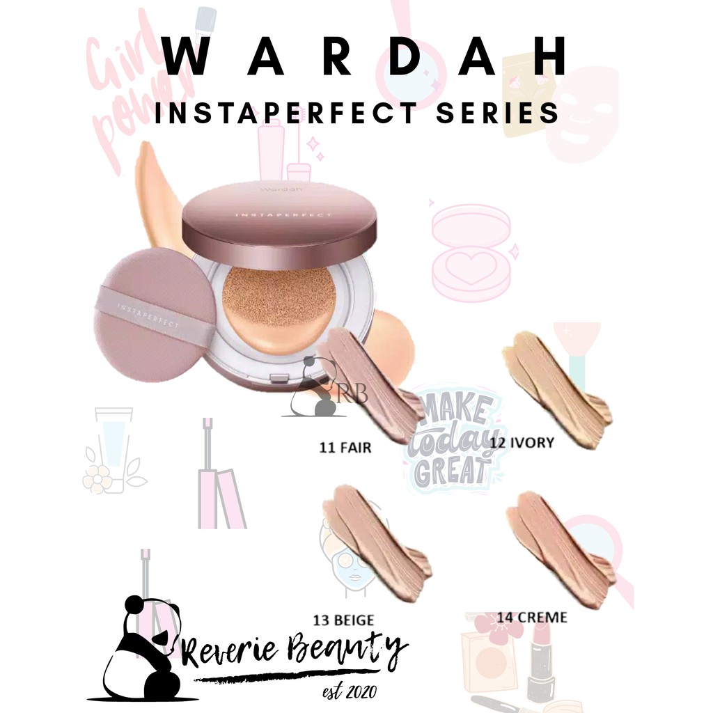 Kem BB Dạng Cushion Wardah Instaperfect MINERALIGHT Màu Lì