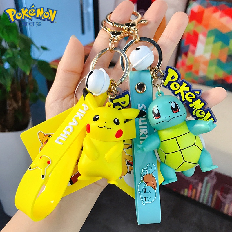 Móc Khóa anime, móc khóa hoạt hinh nhân vật Pokemon,pikachu móc khóa treo balo dễ thương