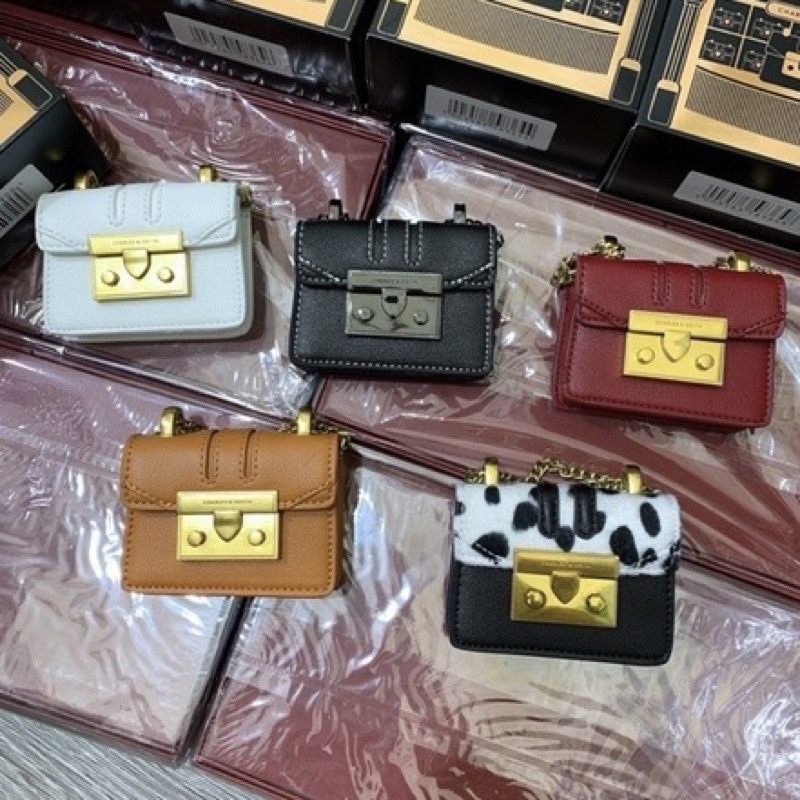 Túi đeo chéo, kẹp nách mini cnk1 nữ hàng xuất xịn - xích nặng tay fullbox