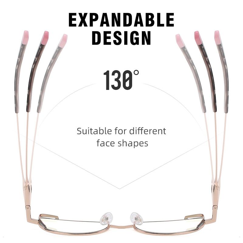 Mắt kính ZELIN LC702 gọng hình mắt mèo phong cách Âu Mỹ cho nữ