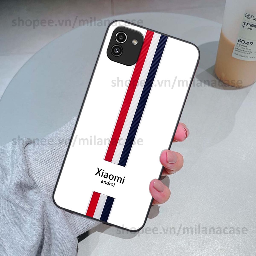 Ốp Samsung A03 in giả da phong cách thể thao, cá tính, thời trang