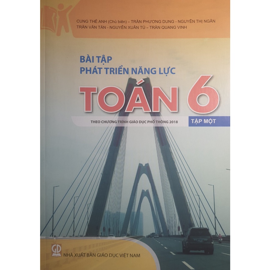 Sách - Combo Bài tập phát triển năng lực toán 6 tập 1 và tập 2 - Theo chương trình giáo dục phổ thông 2018