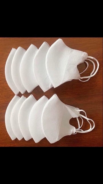 (Set 10c Giá Sỉ) Khẩu trang 3D vải không dệt 2 lớp | BigBuy360 - bigbuy360.vn