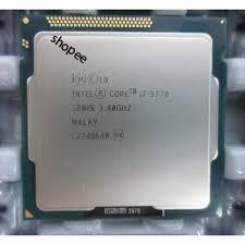 MDR CPU intel core i 7-- 3770 ,i7--2600 Tray không box+tản 1