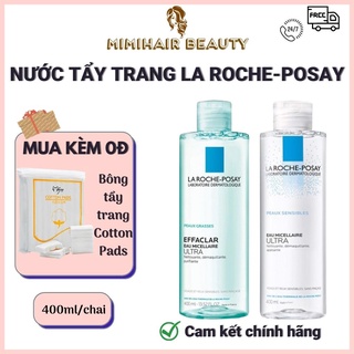 Nước Tẩy Trang La Roche Posay Micellar Water Ultra 400ML Dành Cho Da Dầu, Da Nhạy Cảm - MiMiHairBeauty