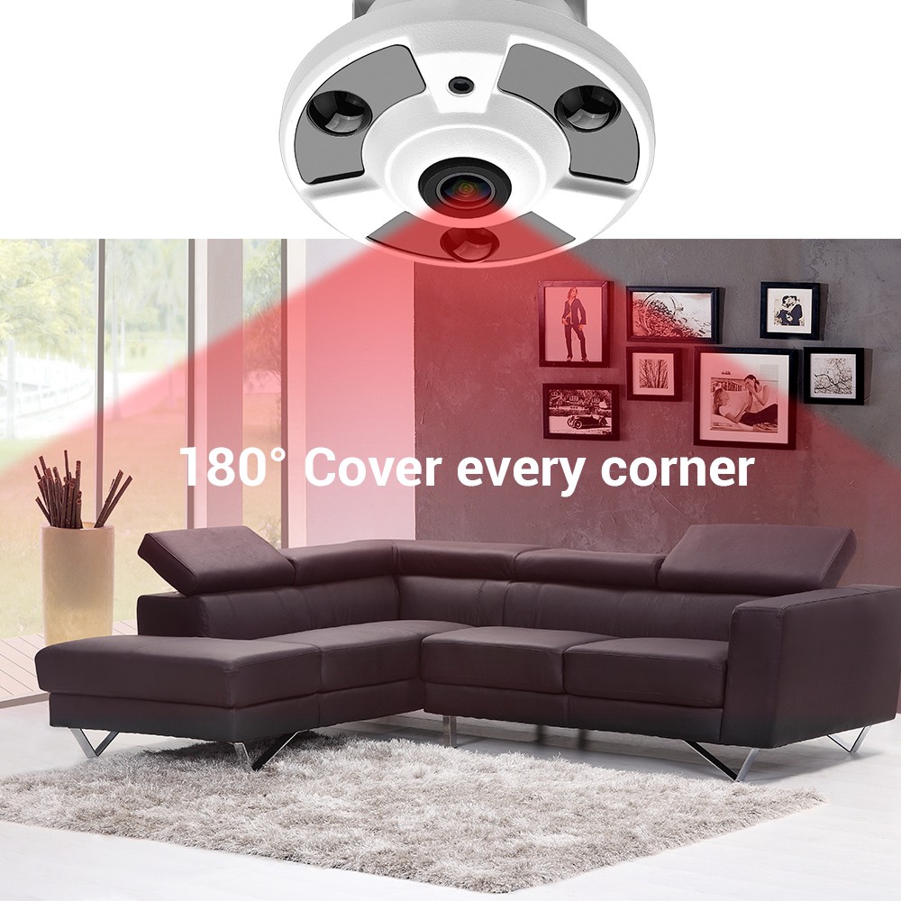 Camera An Ninh Hamrol Giám Sát Toàn Cảnh H.265 1.7MM 2MP/3MP/5MP