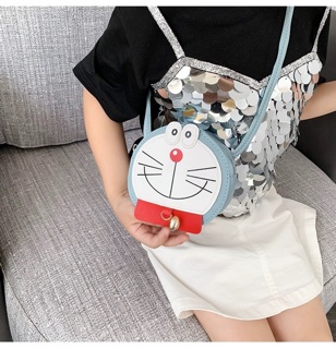 Combo 10 túi đeo chéo đremon (sỉ 32k)