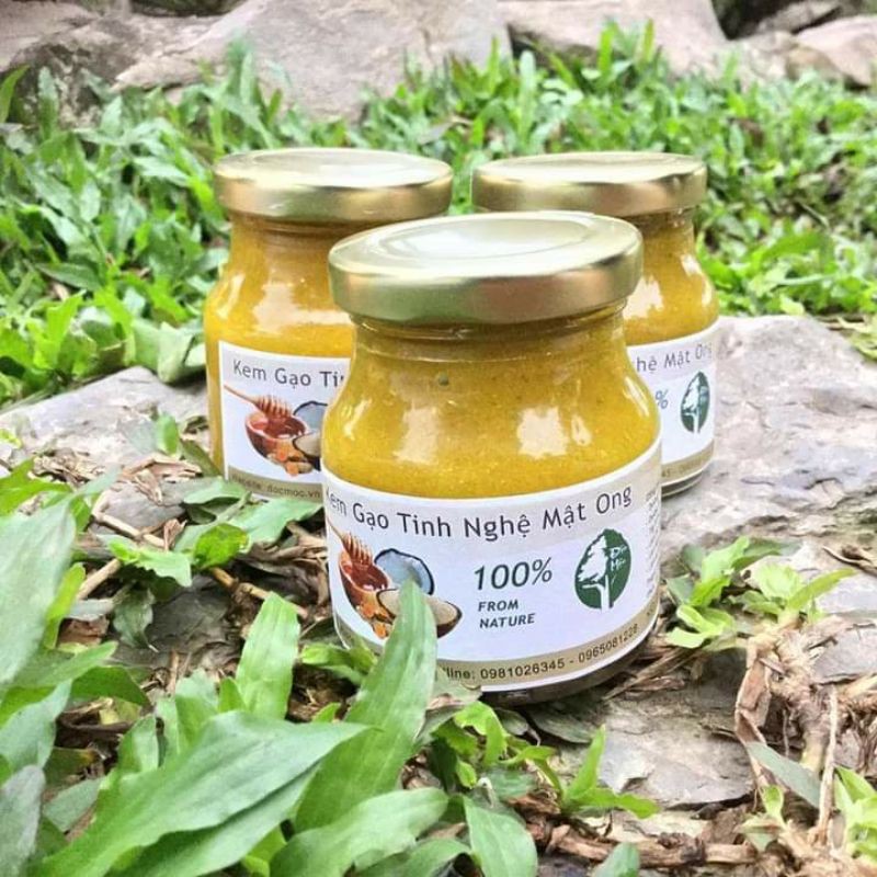 (Ưu đãi) Kem gạo tinh nghệ mật ong Độc Mộc (Handmade.HSD:05/2023)