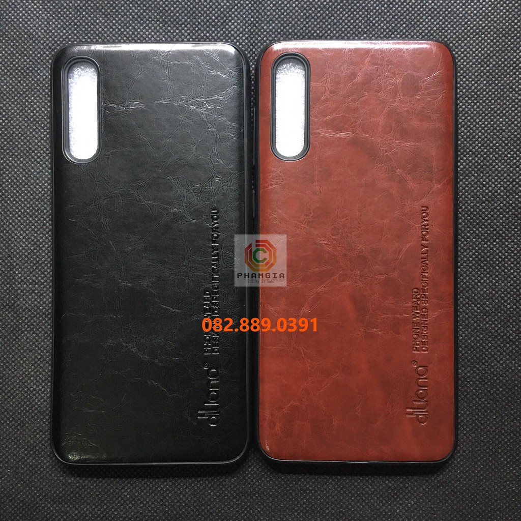 Ốp lưng Samsung Galaxy A50 chất liệu da sang trọng