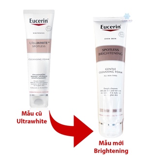 Sữa Rửa Mặt Làm Trắng, giảm Thâm Nám Eucerin Spotless Brightening Gentle Cleansing Foam 150g