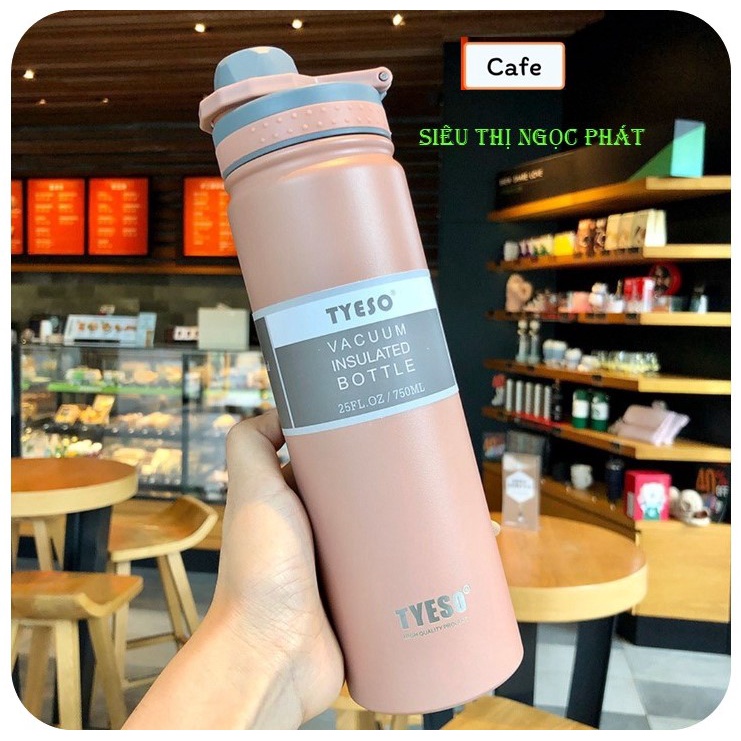 [RẤT XỊN XÒ] Bình giữ nhiệt TYESO_8709B_750ml [HÀNG CHÍNH HÃNG]