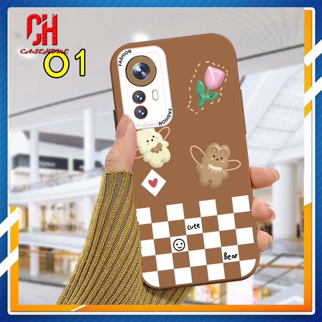 Ốp Điện Thoại Cho Xiaomi Redmi Note 8 10S 9 10 9 10 PRO MAX 11 9S POCO C3 C31 X3 NFC X3 PRO 9 9C NFC 9A 9i 9T 9AT 9 PRO Power 10X POCO M2 PRO 10 Prime Chocolate Lucky Bear Heart flower Smiley Face Phone Case