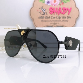 Mắt Kính Versace Cao Cấp Nam Nữ 2208 Đen (Full Box)