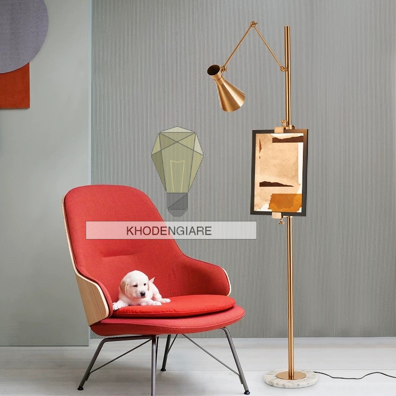 Đèn sàn nghệ thuật kèm giá đỡ khung ảnh Luxart-LP1038
