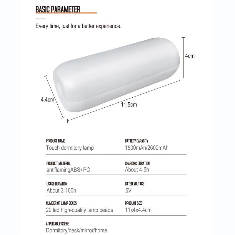 Đèn LED Mini Ánh Sáng Ban Đêm Có Thể Điều Chỉnh Hỗ Trợ Đọc Sách Đa Ứng Dụng