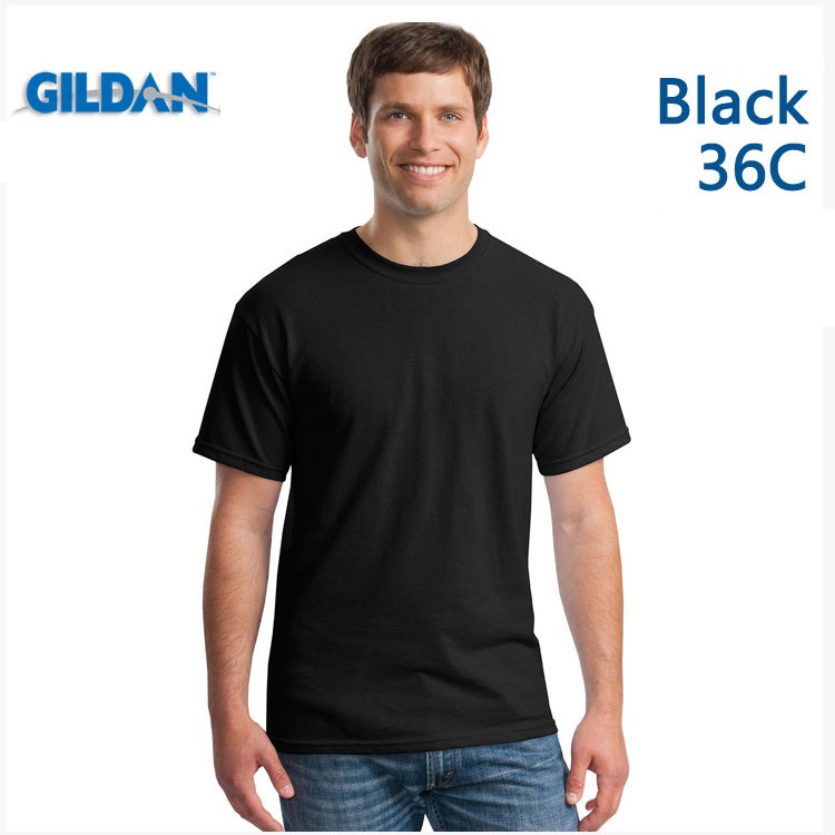 Áo thun Gildan Premium màu đen