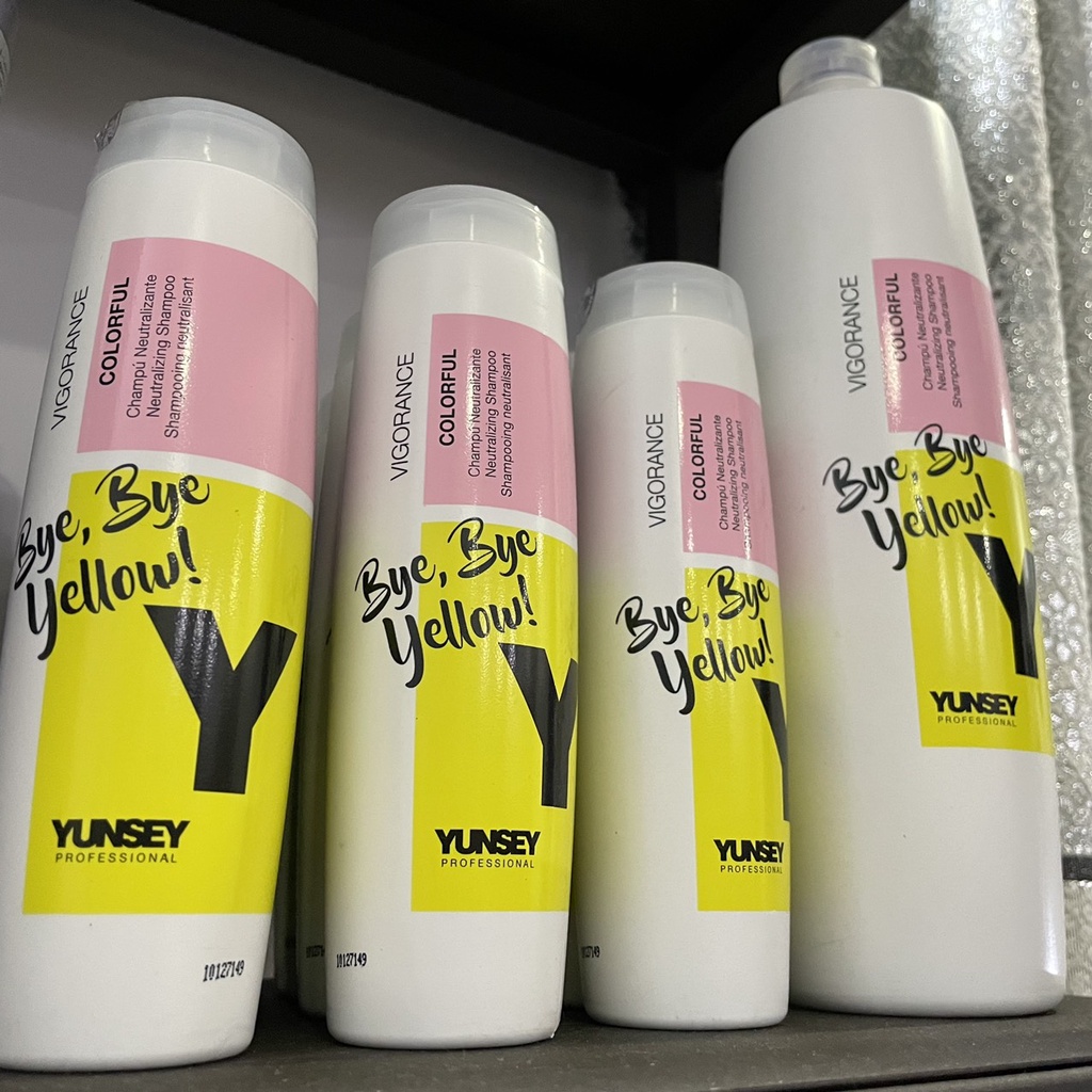 Dầu gội triệt ánh vàng Yunsey Bye-Bye Yellow Shampoo 1000ml
