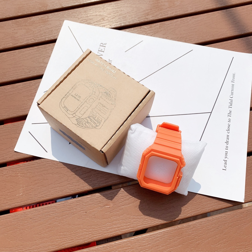 Dây đeo đồng hồ thể thao bằng TPU mềm trong suốt thích hợp cho Apple Watch Series 6 Se 5 4 44mm 42mm 5 4 6 Se 38 40mm