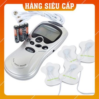 Máy massage xung điện trị liệu 4 miếng dán