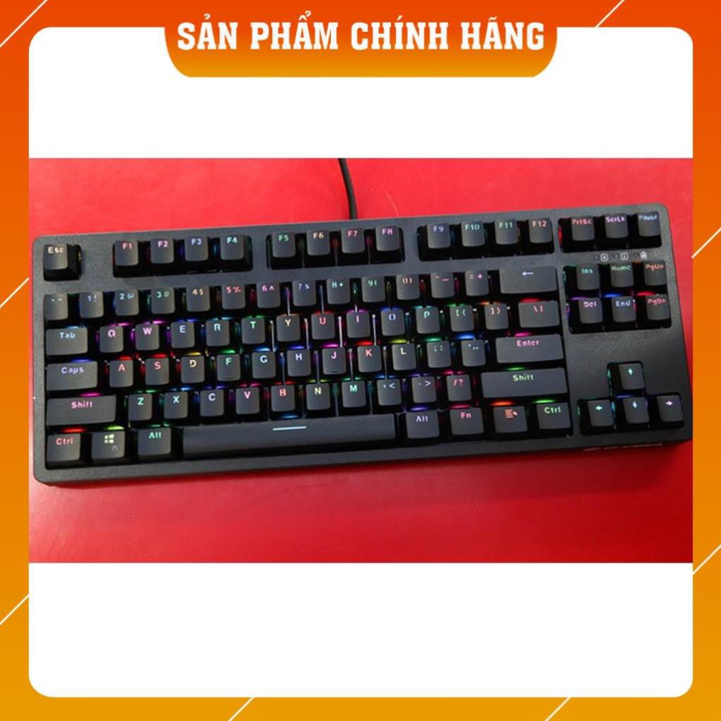 Bàn phím cơ Gaming Edra EK387 Led RGB/ Rainbow  - Chính hãng BH 24 tháng