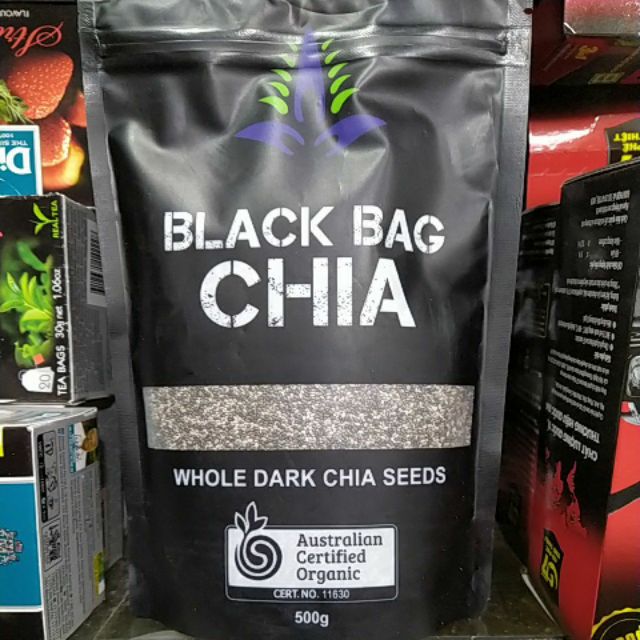 Hạt Chia Đen Túi 500G