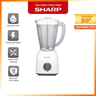Máy xay sinh tố sharp em-s154pv-wh 1.5l