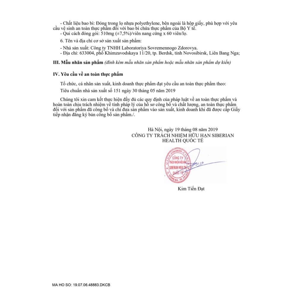 Thực phẩm bảo vệ sức khỏe Essential Minerals Selenium – 60 viên/lọ