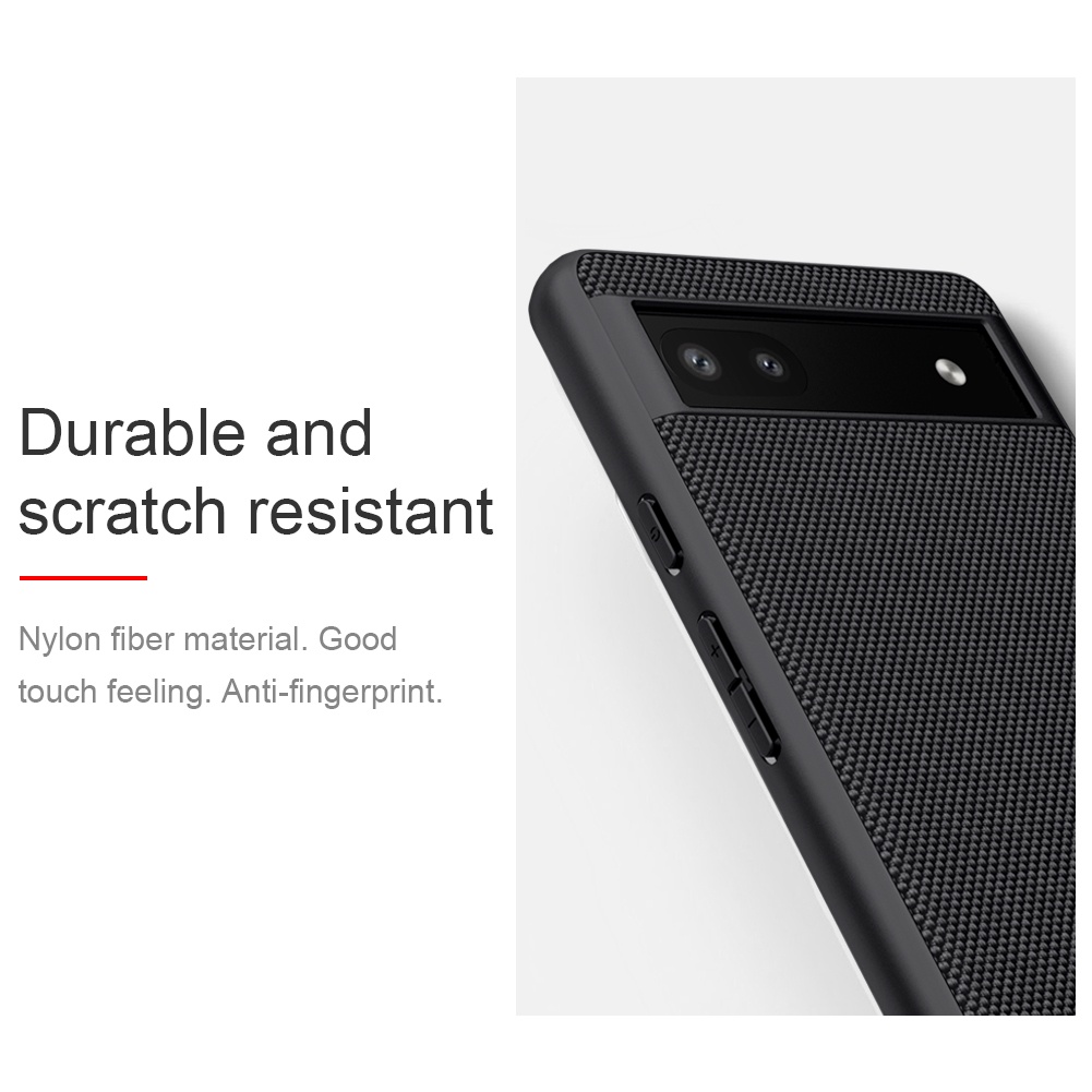 Ốp điện thoại Nillkin bằng sợi nylon nhẹ chống trượt/ chống sốc cho Google Pixel 6A
