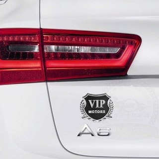 Bộ đôi Tem dán VIP xe hơi/ ô tô