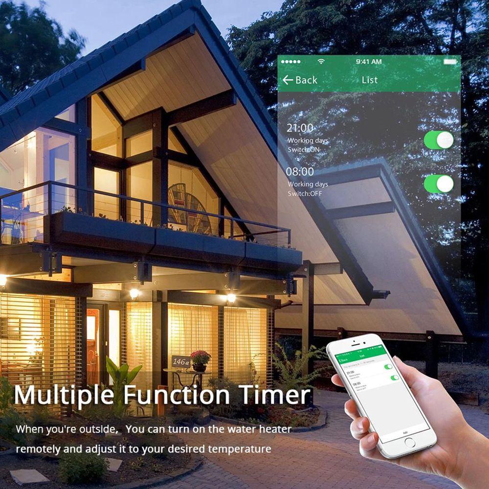 Máy Đun Nước Thông Minh Kết Nối WiFi Điều Khiển Cảm Ứng 4000W