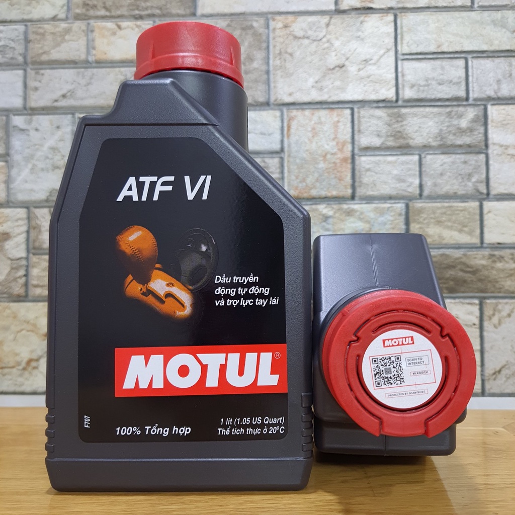Dầu Hộp Số Tự Động Và Trợ Lực Tay Lái 100% Tổng Hợp Motul ATF VI Và Motul DEXRON III- Dành Cho Ô Tô-Dung Tích 1L.