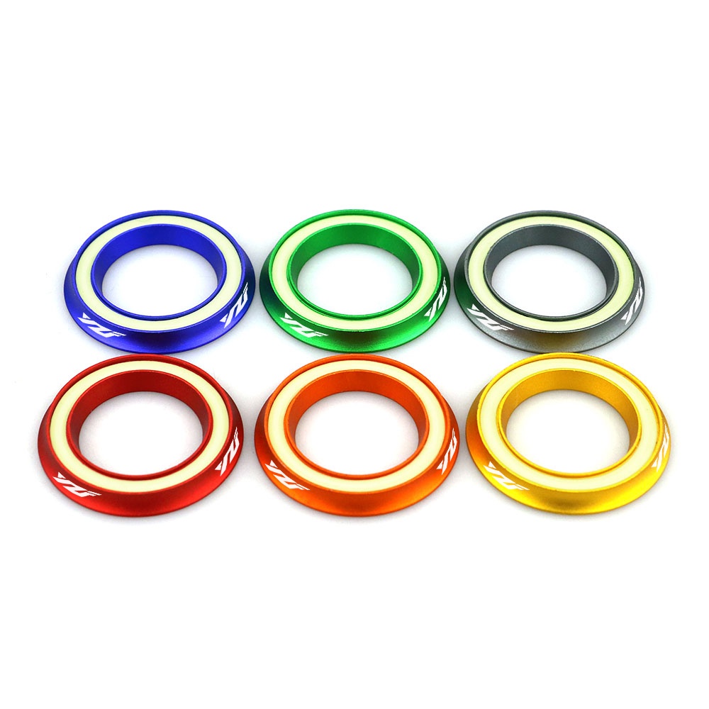 Ốp Bảo Vệ Chìa Khóa Xe Mô Tô YAMAHA YZF R1 R3 R6 R15 V3 R15M R25 CNC Dạ Quang Hình Tròn