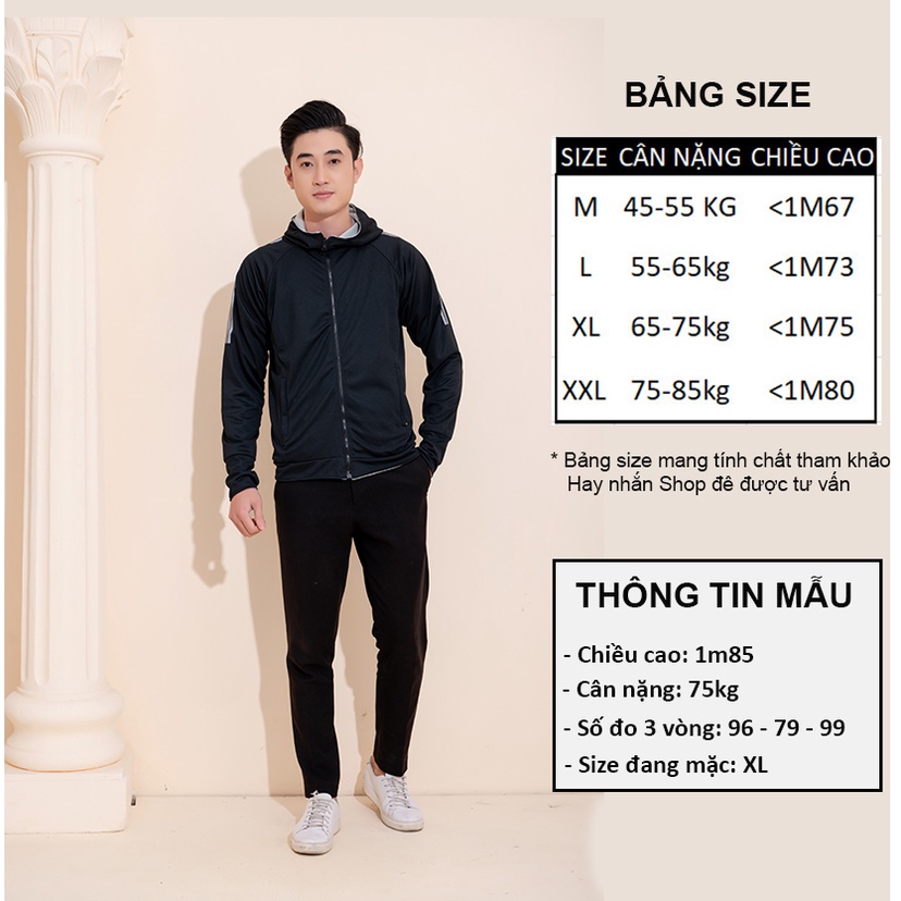 Áo Chống Nắng Nam Azila Nhiều Màu Vải Kim Cương 2 Mặt Chống Tia UV Chống Tia Cực Tím CN20