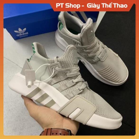 [Freeship+ Hàng Sịn Sò] Giầy EQT Xám Xanh Lá, Giày Sneaker thể thao nam nữ ghi trắng siêu đẹp full phụ kiện