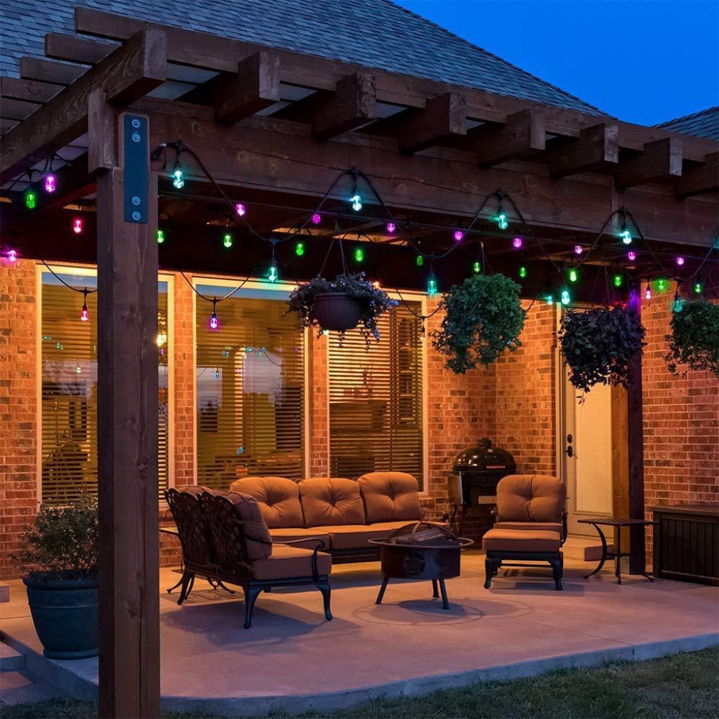 Bóng led rời hình quả chanh đủ màu 2W,3W trang trí sân vườn, quán cà phê