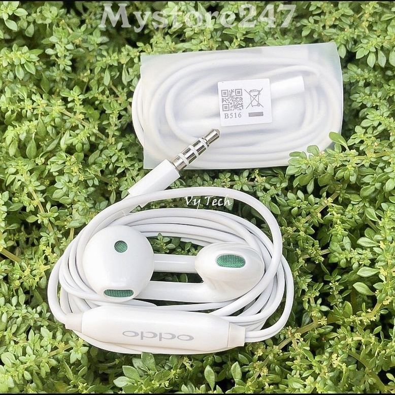 Tai Nghe Oppo Siêu Bass,Chuẩn Màng Loa Xanh,dùng cho máy chân 3.5mm R11, A5, A9, A91, F11, Reno, A31, A12