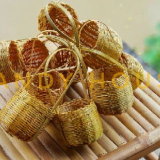 Combo 4 món đồ tre mini nhỏ xinh